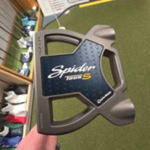 As New Left Hand Taylormade Spider Tour S Putter counter balance 38"